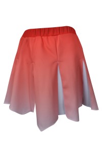CH174 網上下單單裙啦啦隊服 團體訂做百褶裙啦啦隊服 設計漸變色單裙啦啦隊服專營店